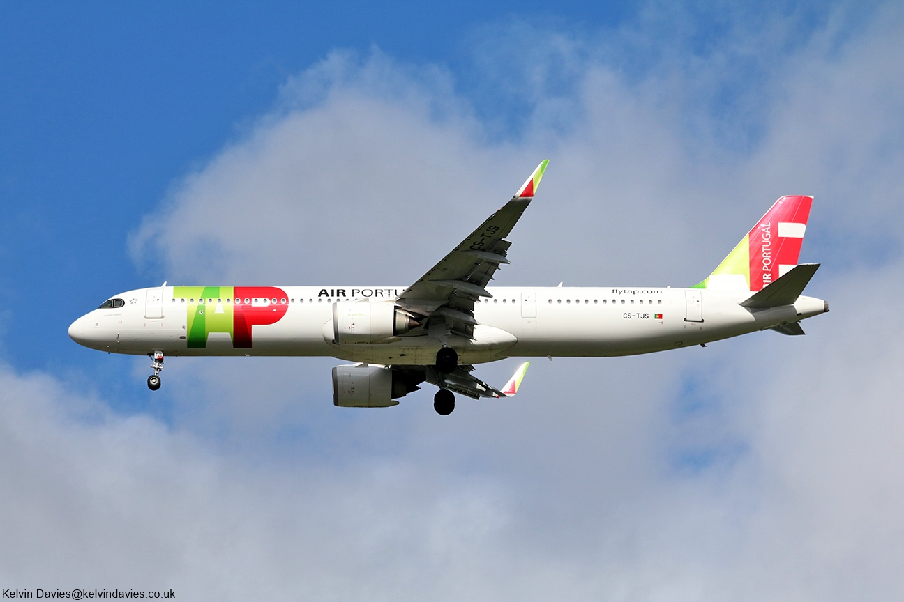 TAP Air Portugal A321NEO CS-TJS