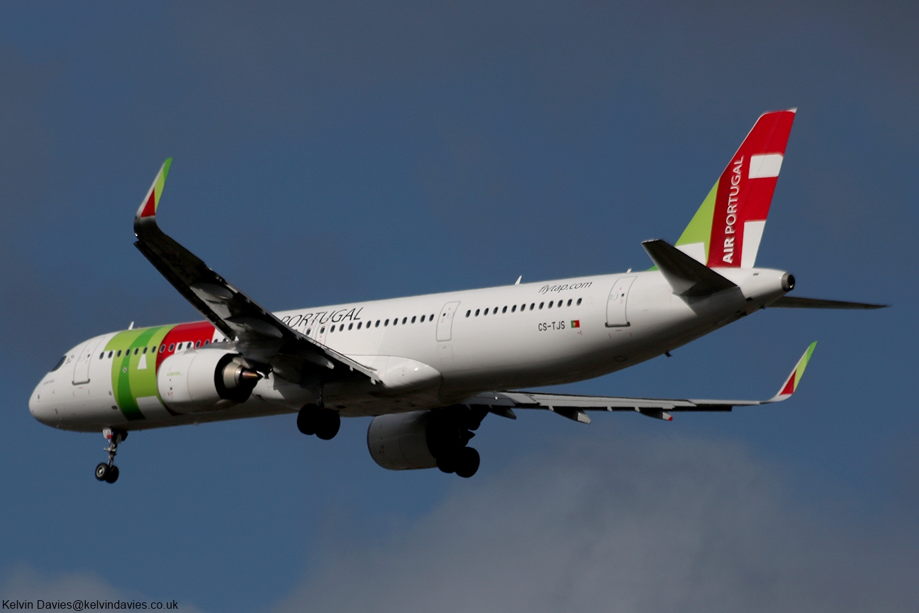 TAP Air Portugal A321NEO CS-TJS