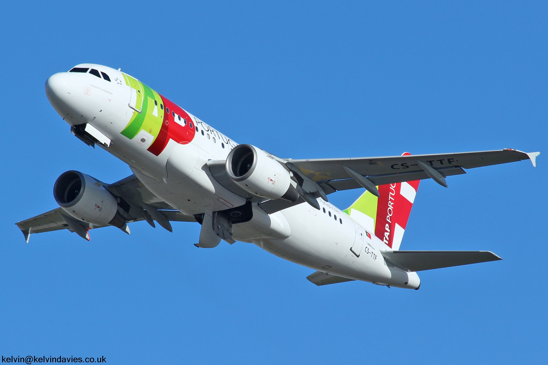 TAP A319 CS-TTF
