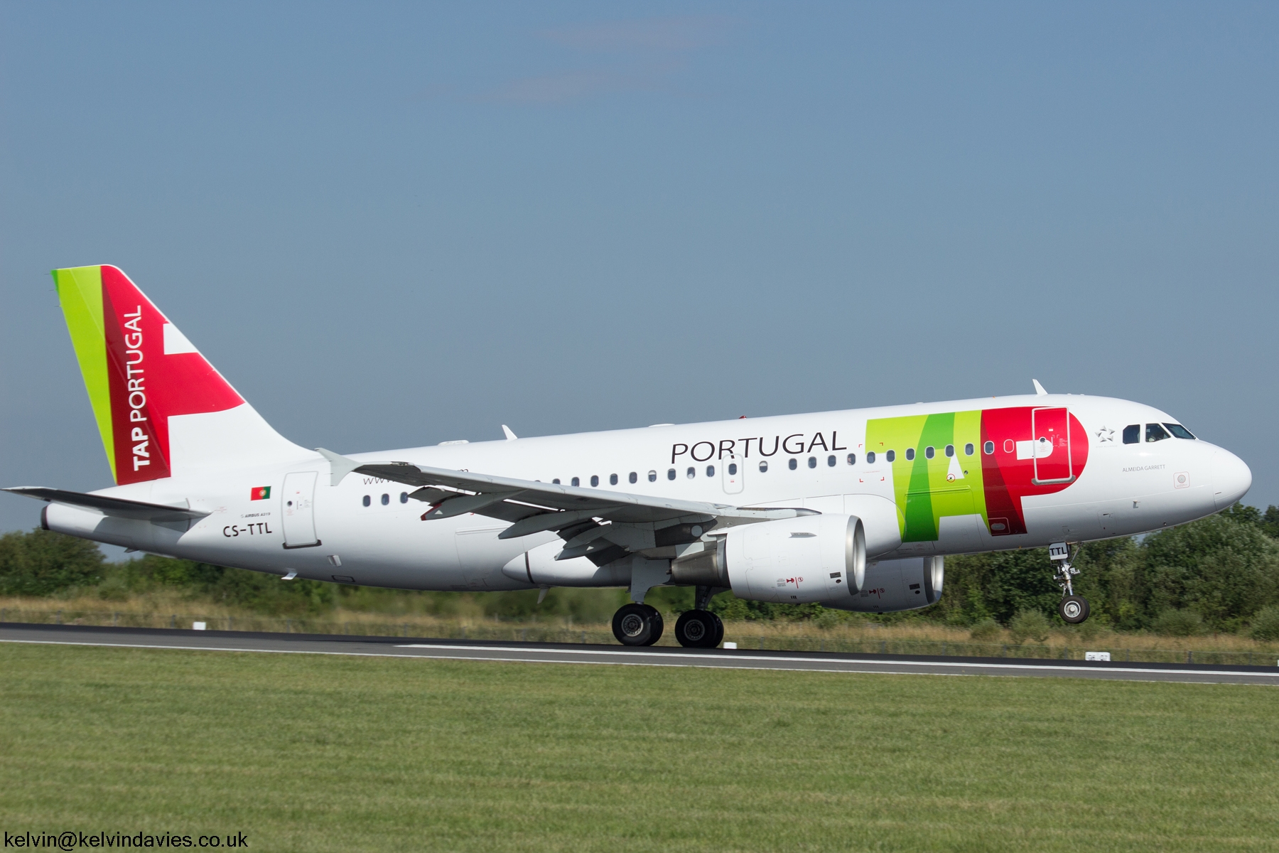 TAP A319 CS-TTL