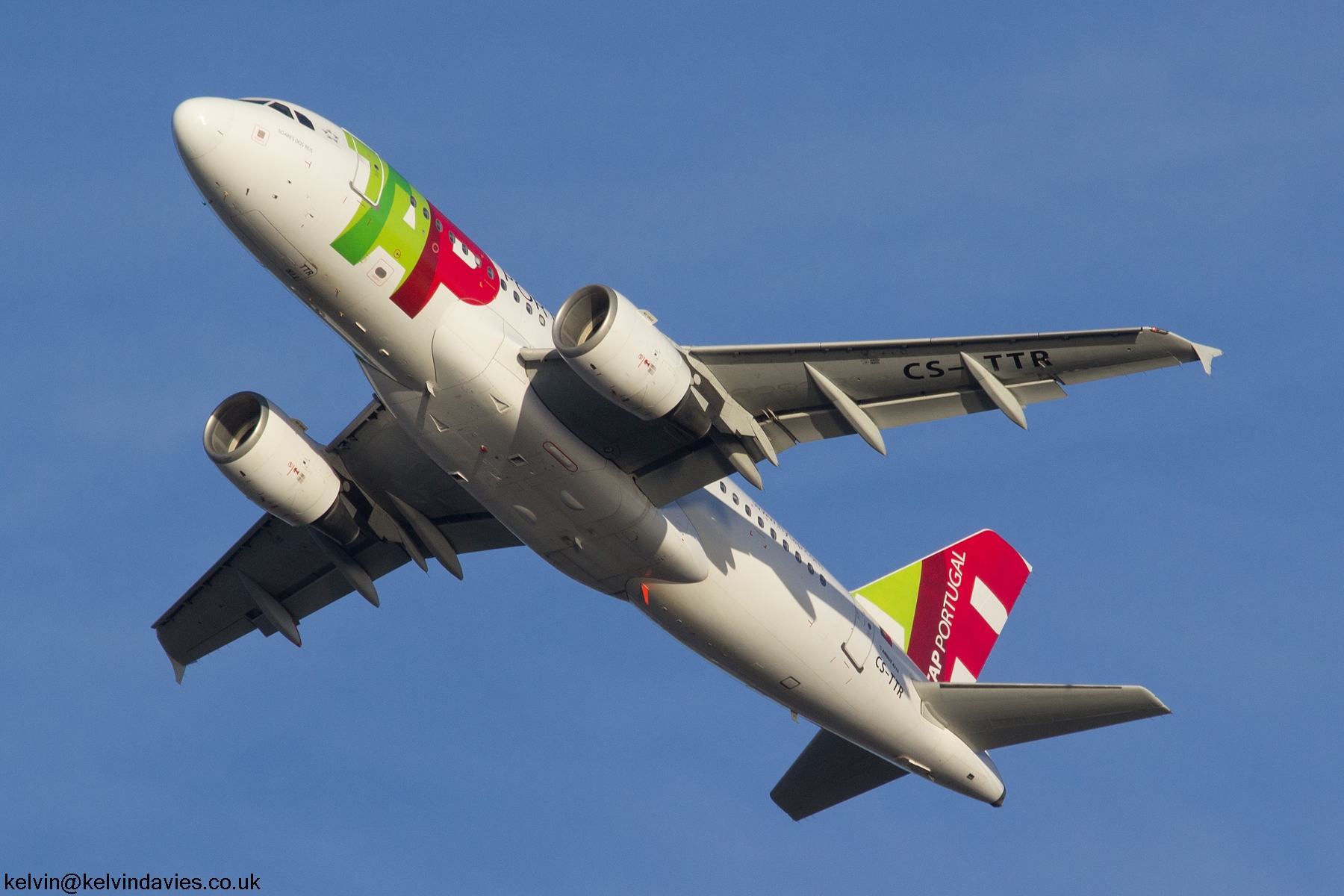 TAP A319 CS-TTR