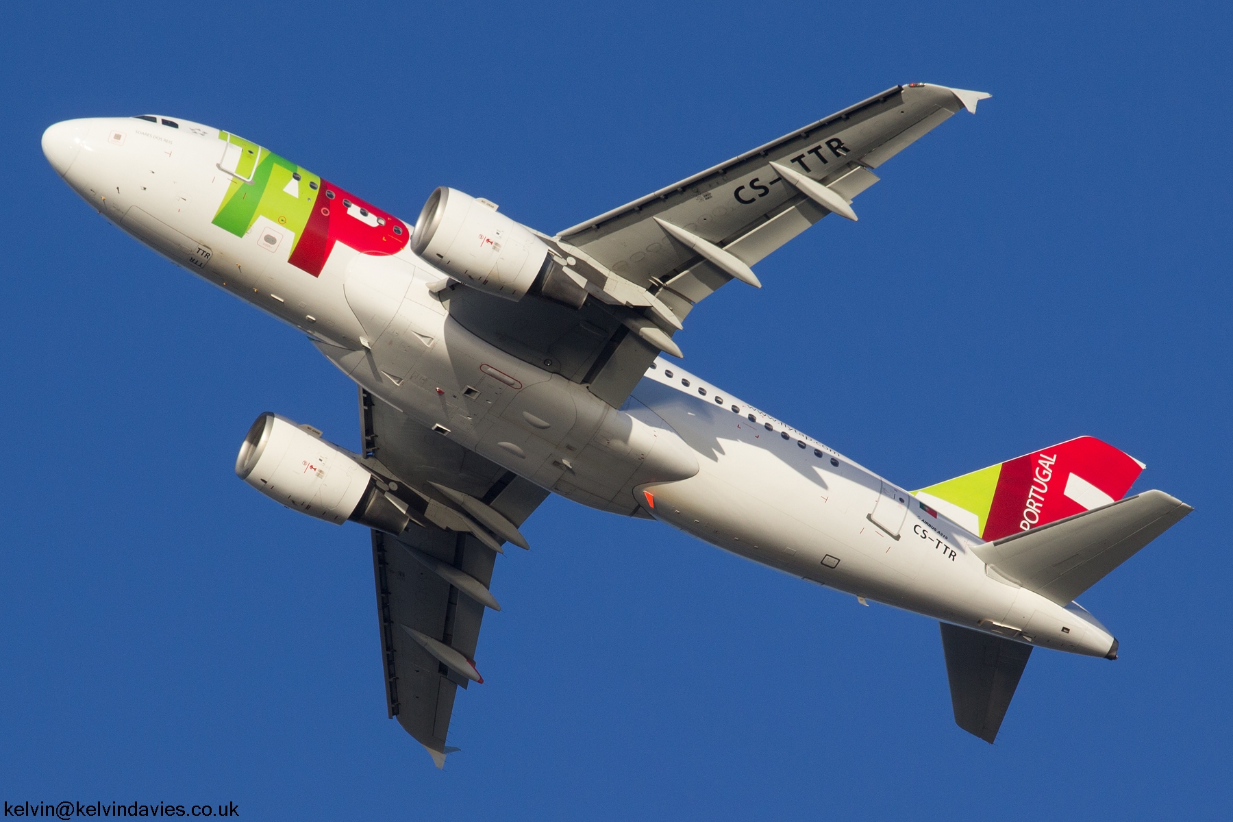 TAP A319 CS-TTR