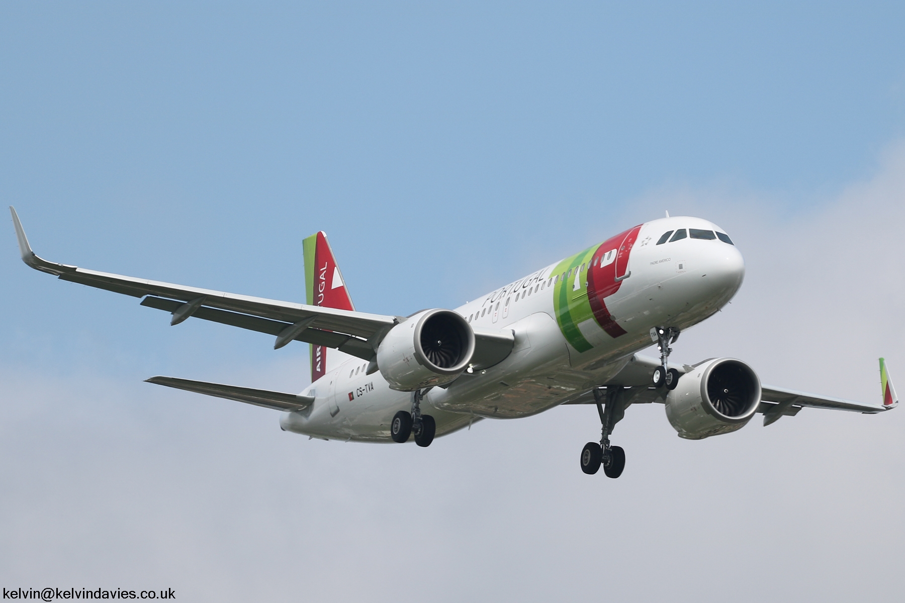 TAP A320 NEO CS-TVA