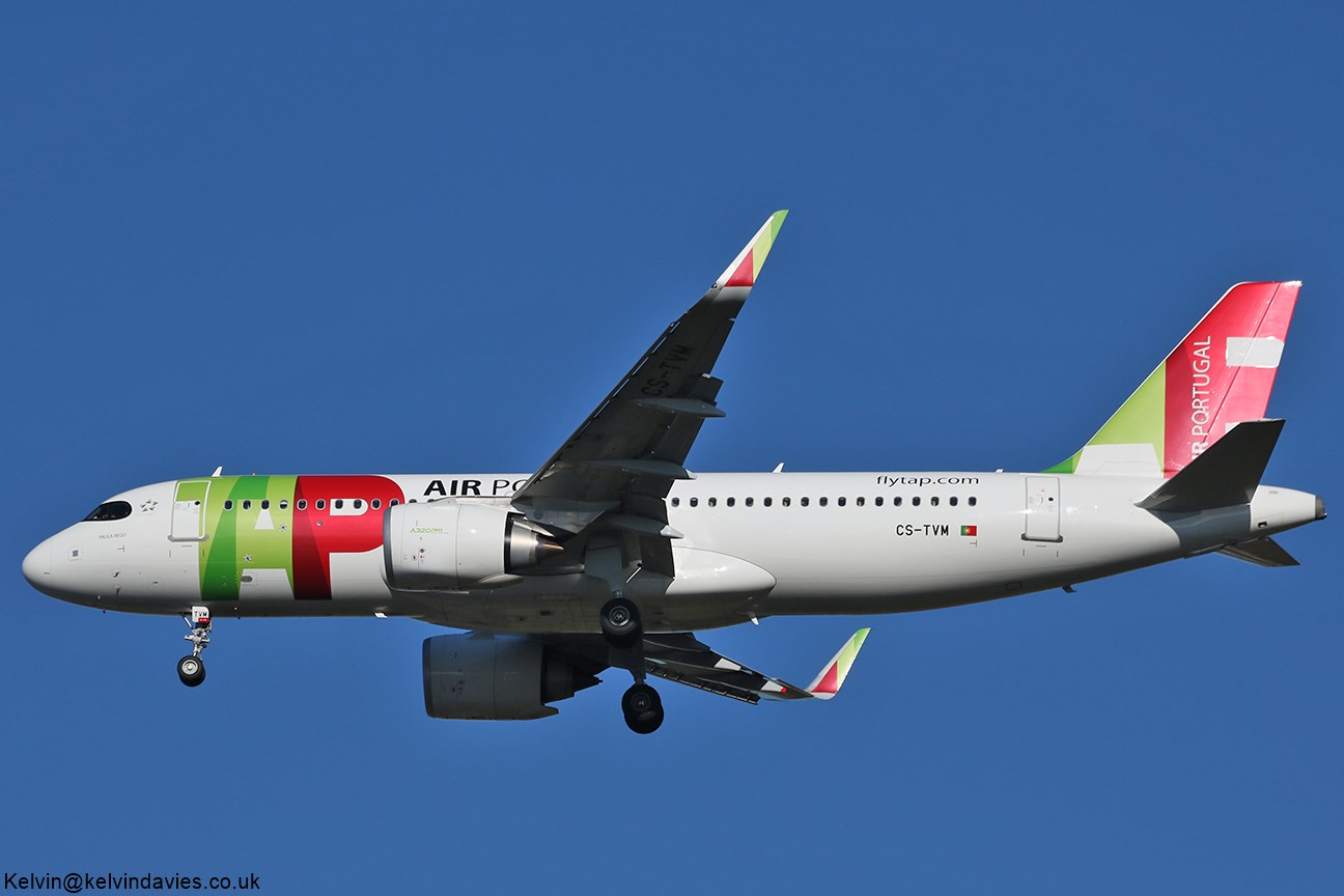 TAP A320 NEO CS-TVM
