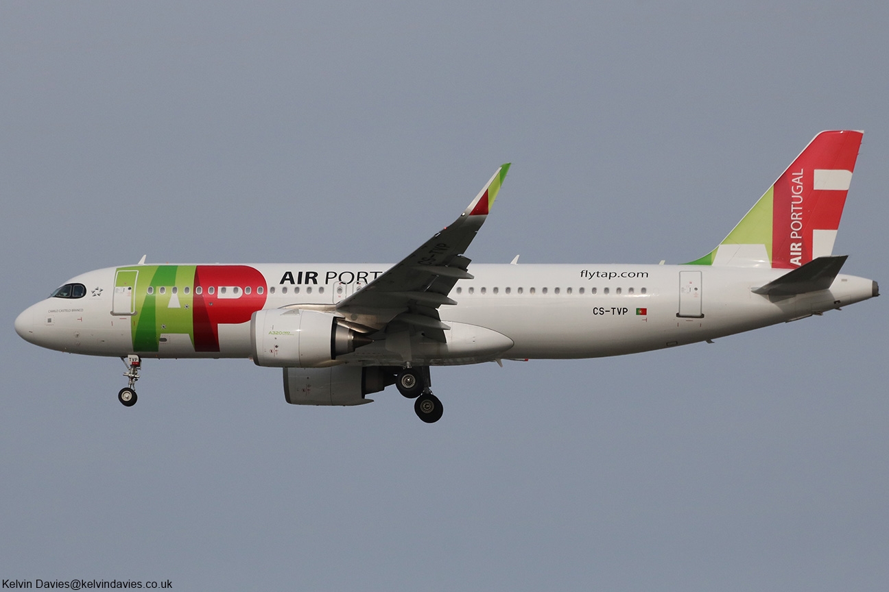 TAP Air Portugal A320-NEO CS-TVP