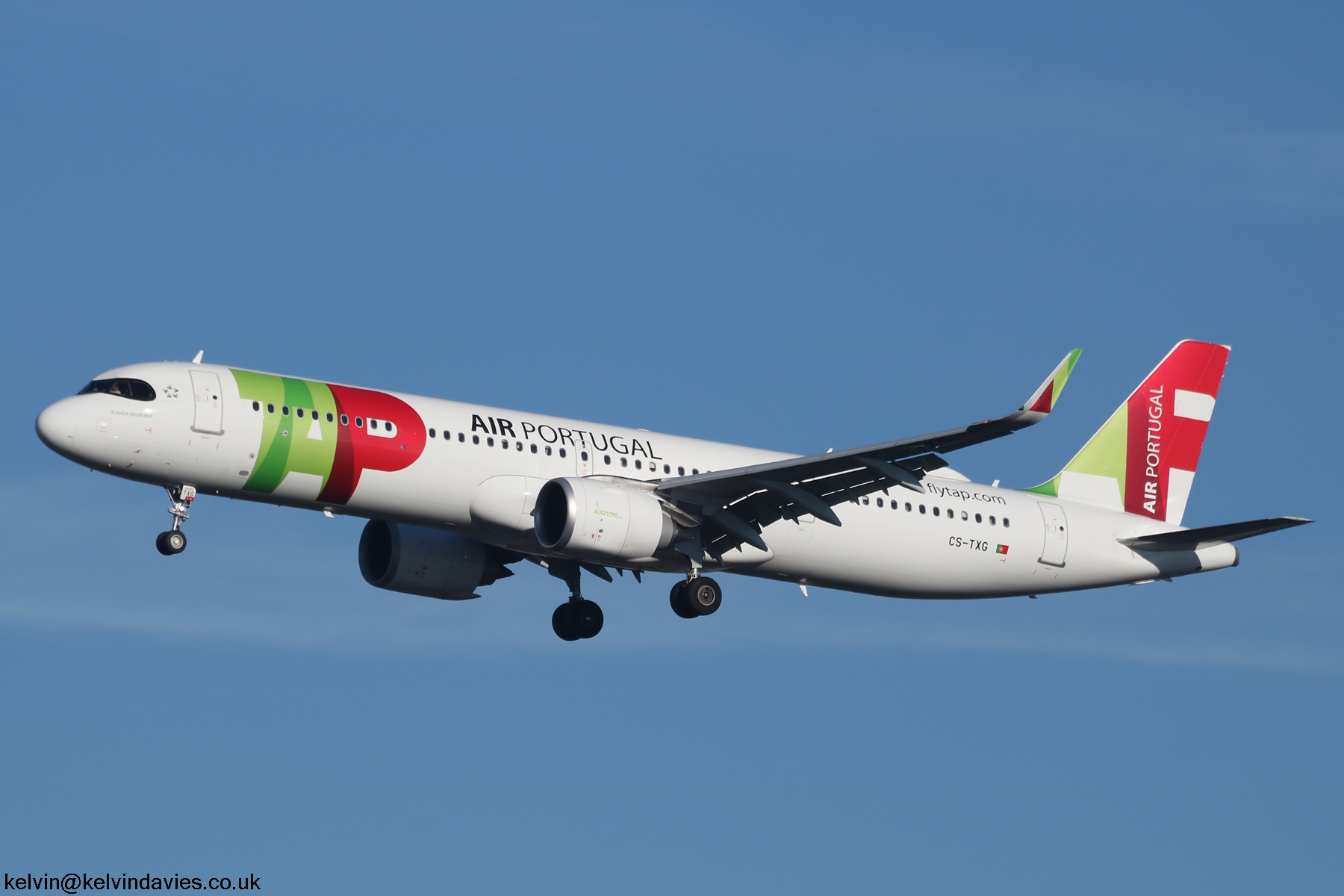TAP A321 NEO CS-TXG