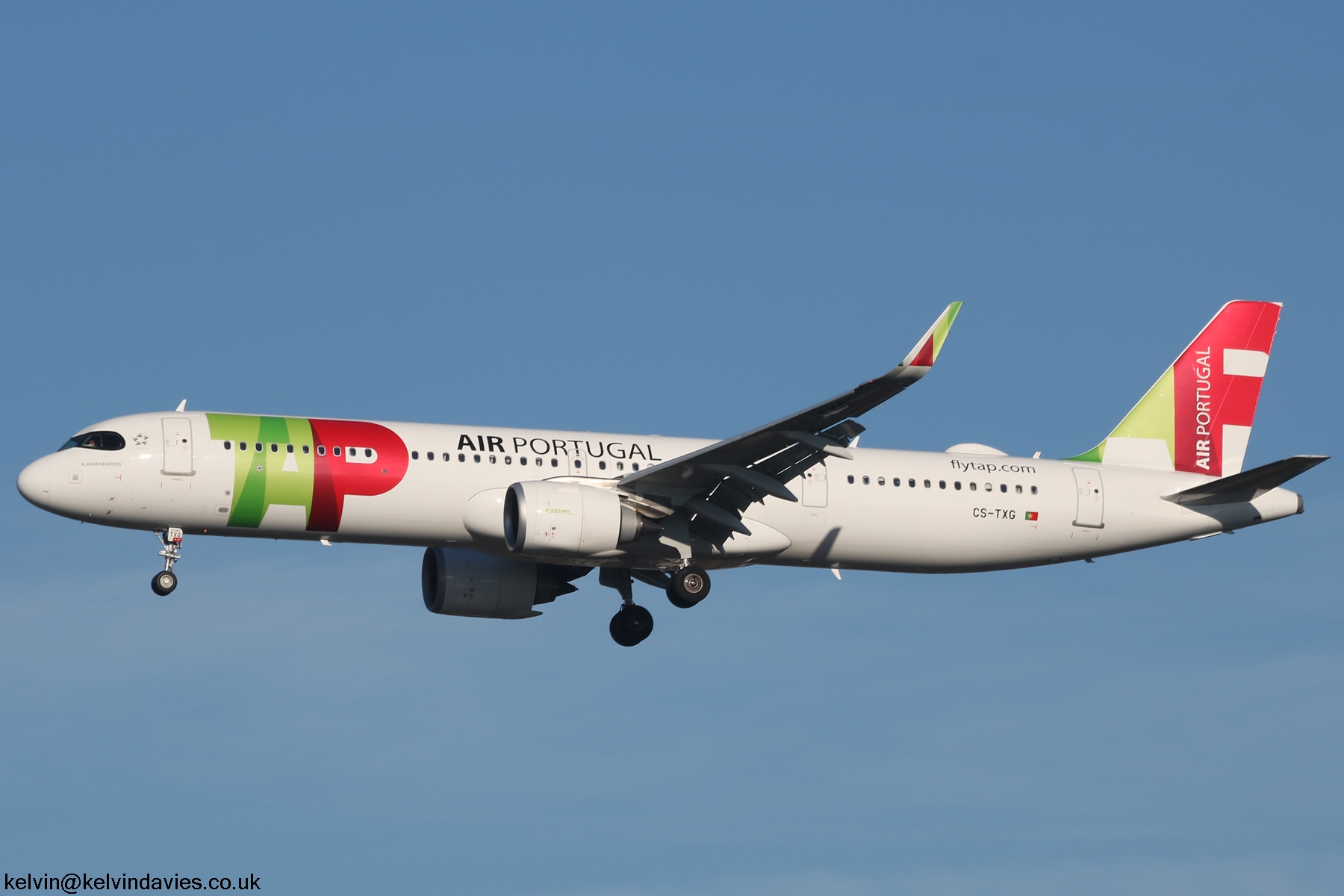 TAP A321 NEO CS-TXG