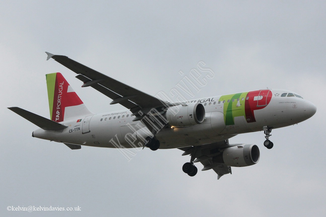 TAP A319 CS-TTN