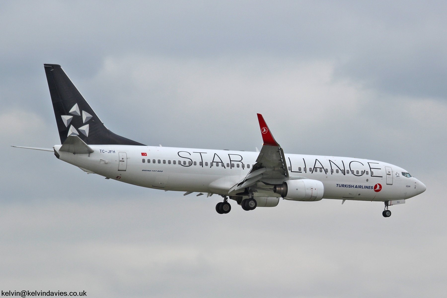 Turkish Airlines 737 TC-JFH