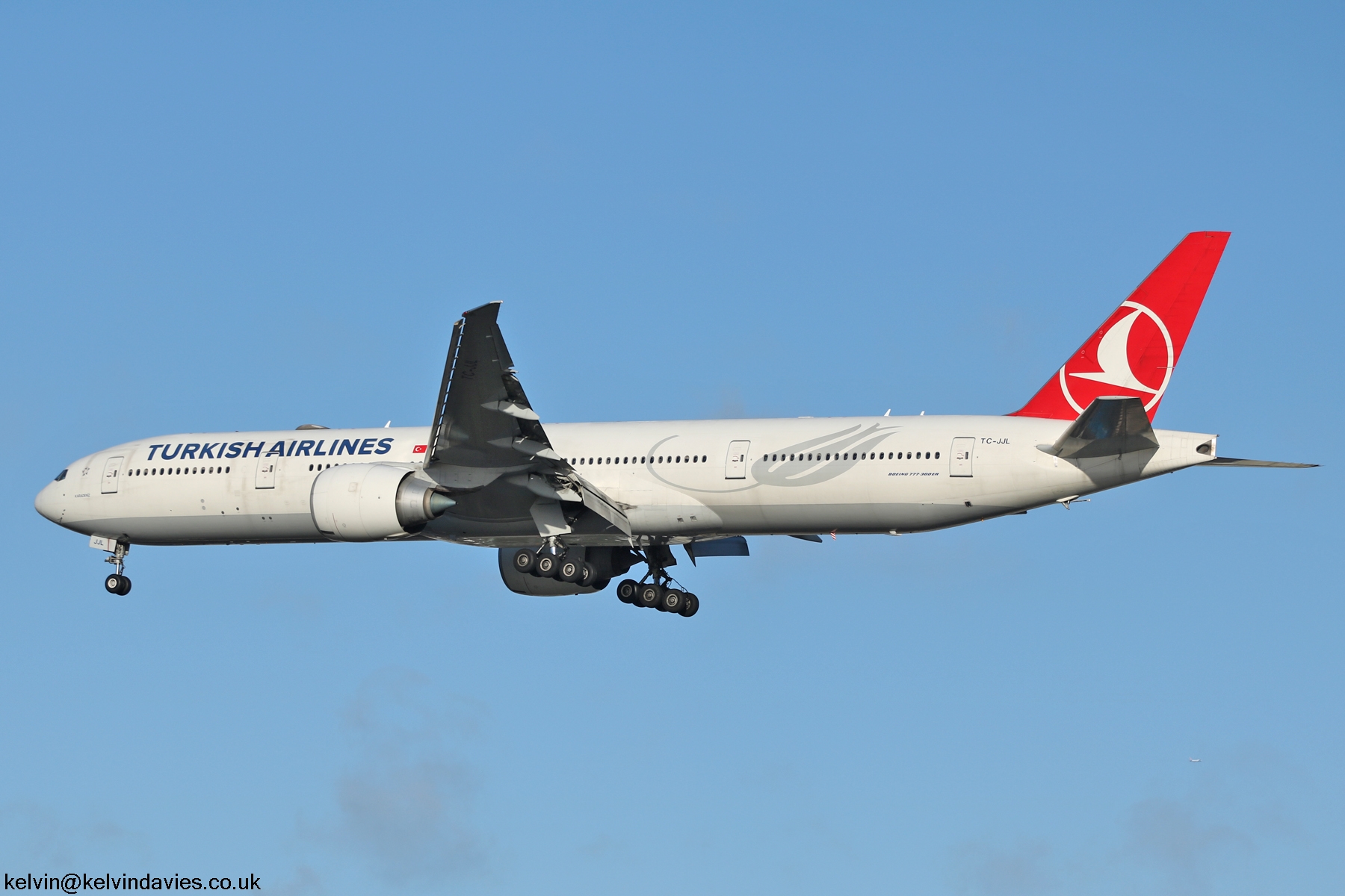 Turkish Airlines 777 TC-JJL