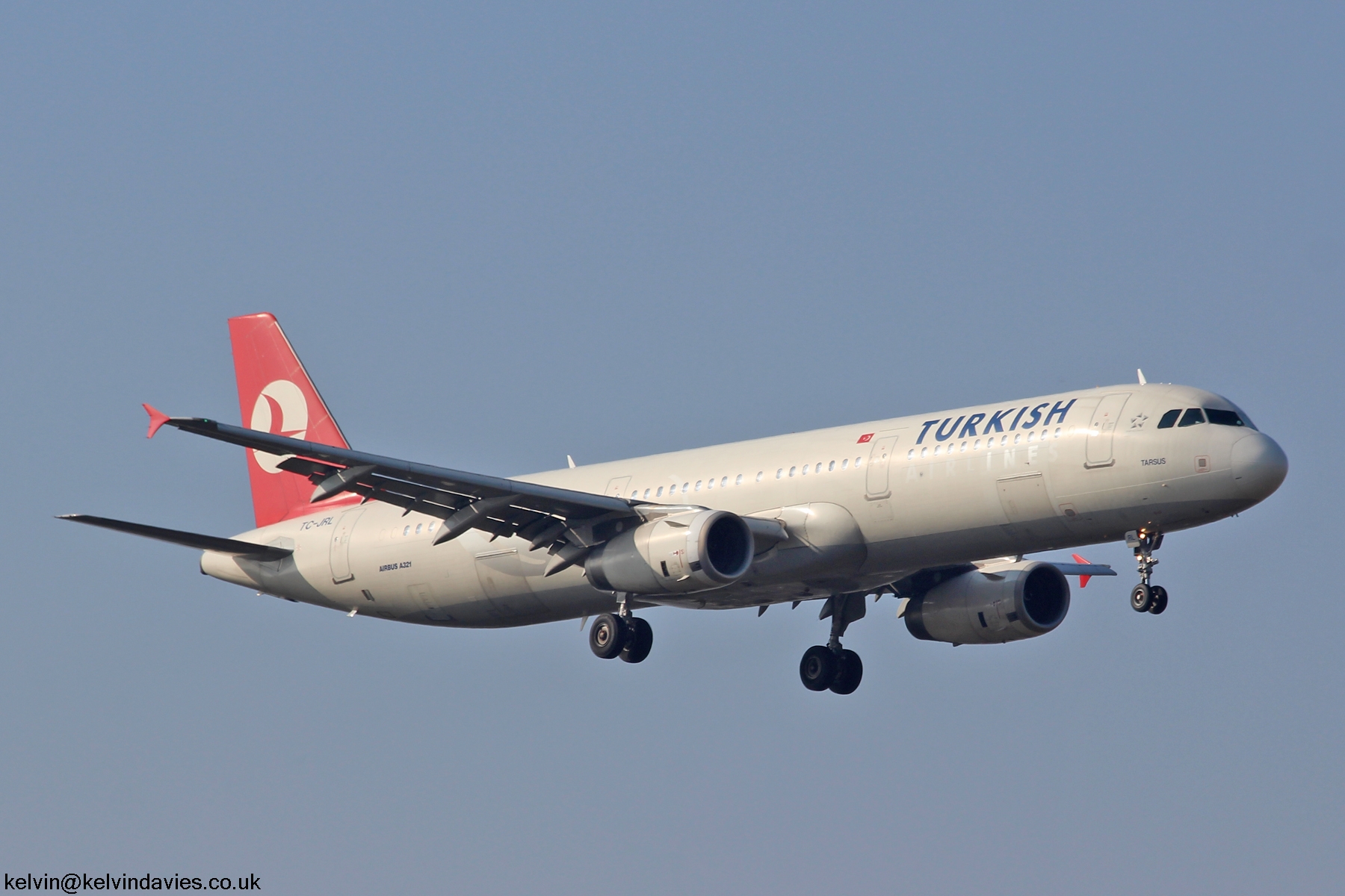 Turkish Airlines A321 TC-JRL