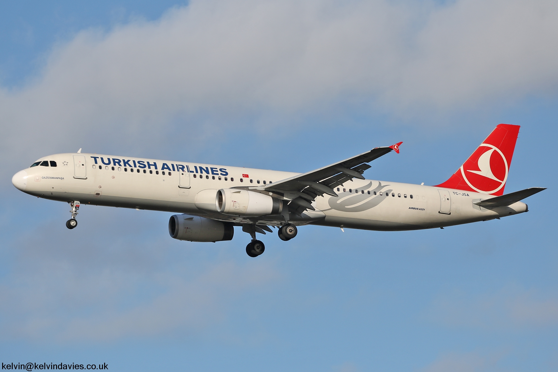 Turkish Airlines A321 TC-JSA