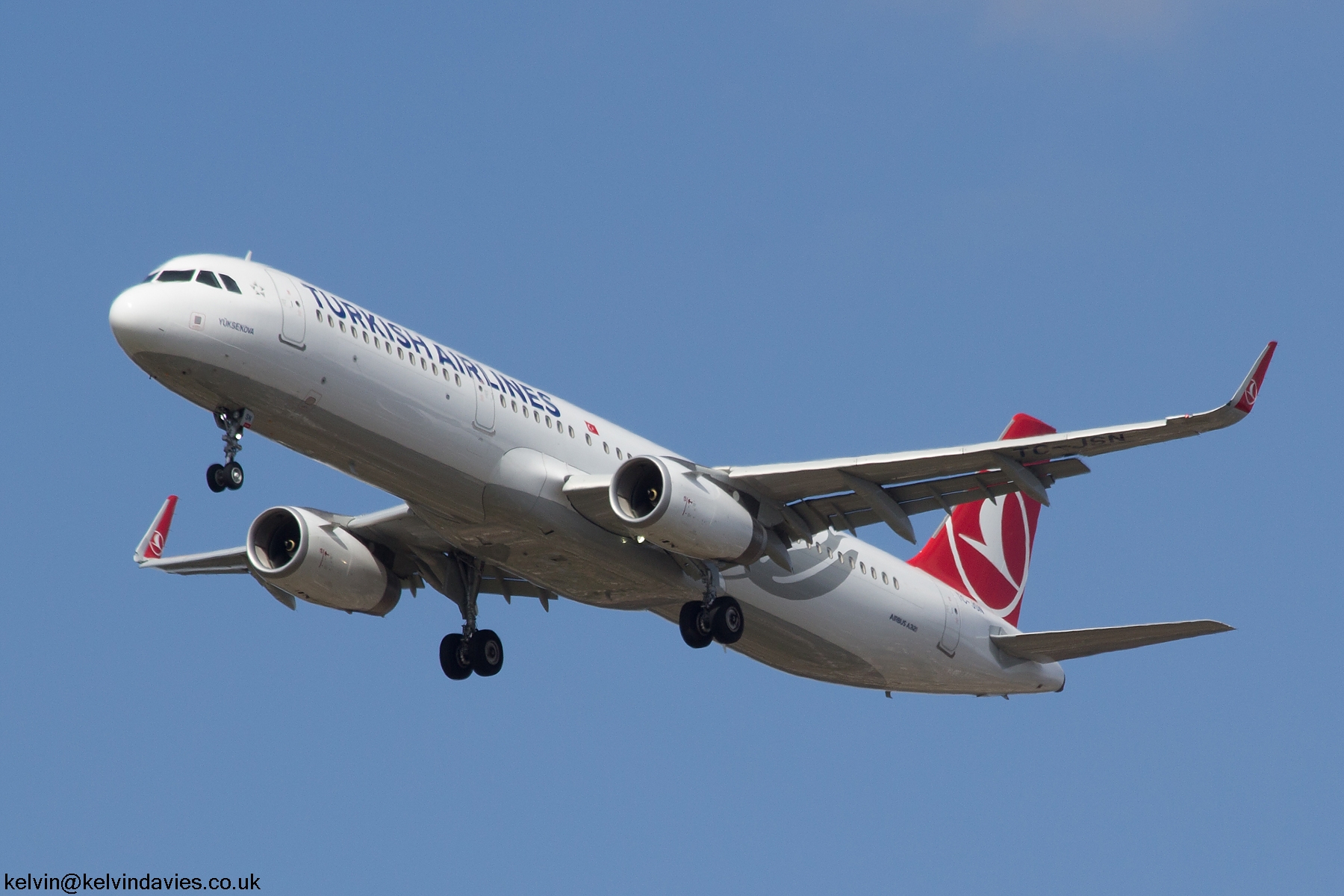 Turkish Airlines A321 TC-JSN