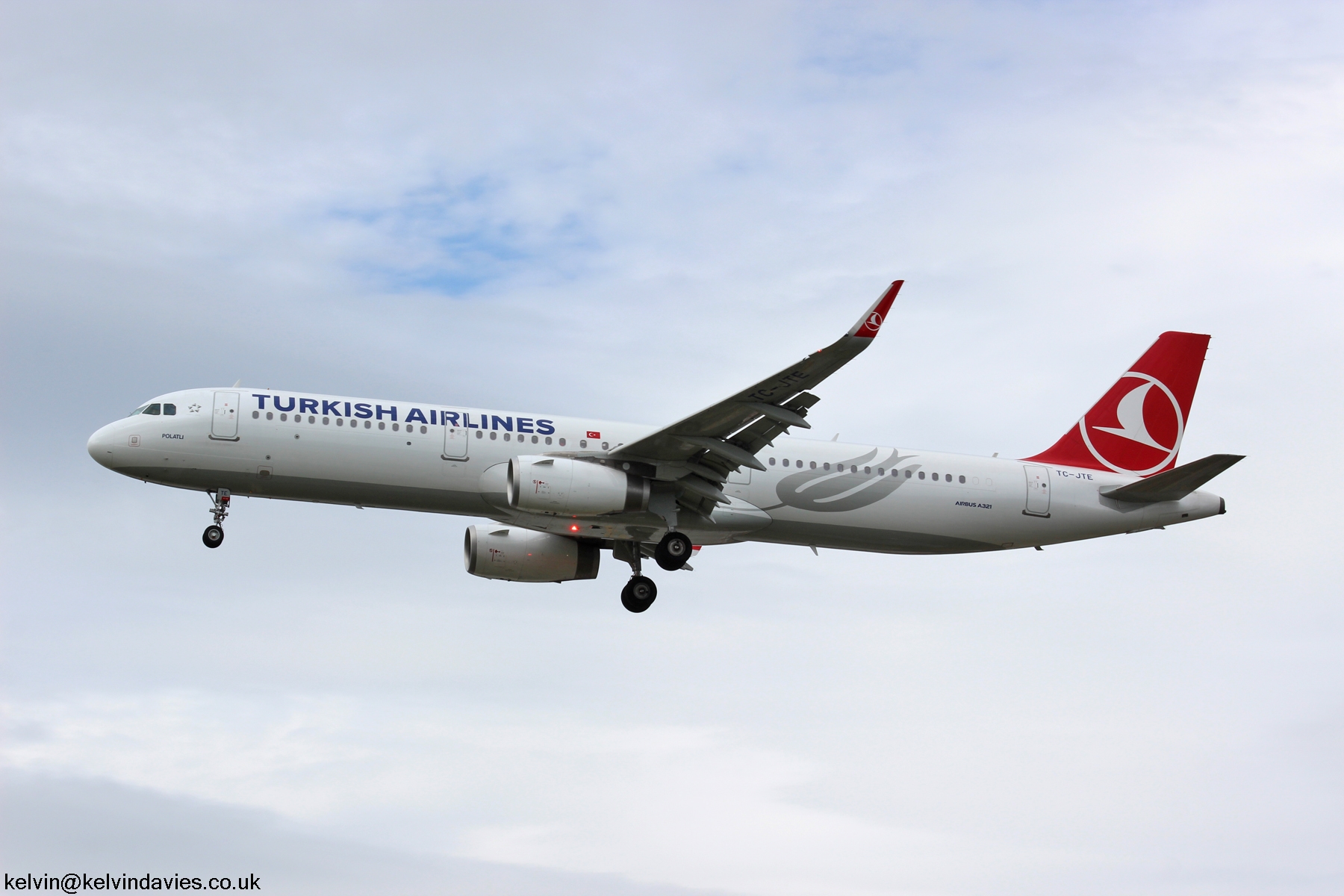 Turkish Airlines A321 TC-JTE