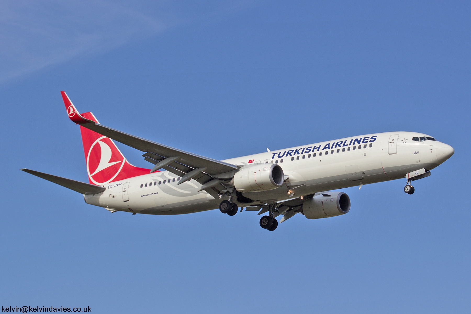 Turkish Airlines 737 TC-JVD