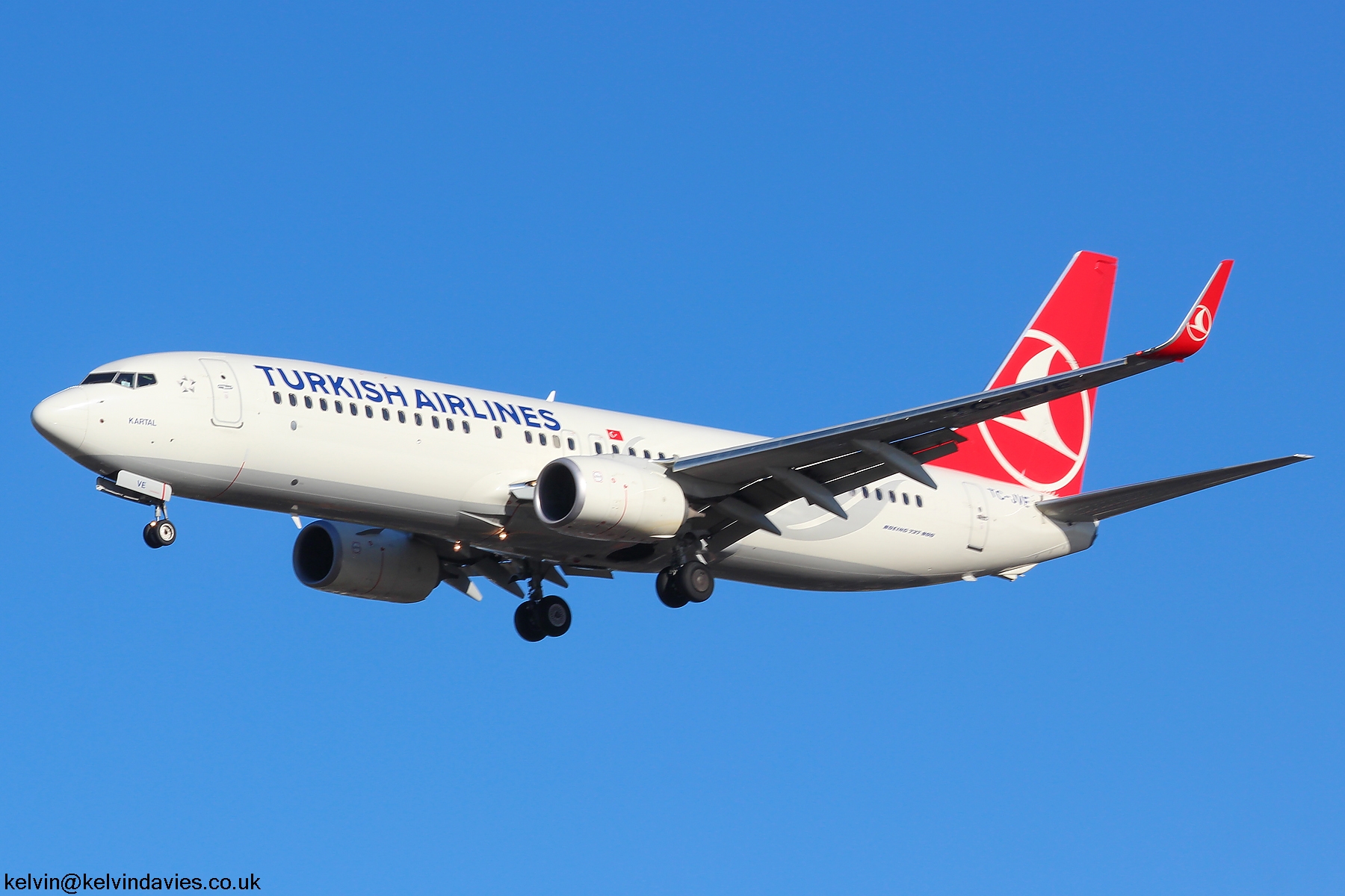 Turkish Airlines 737 TC-JVE