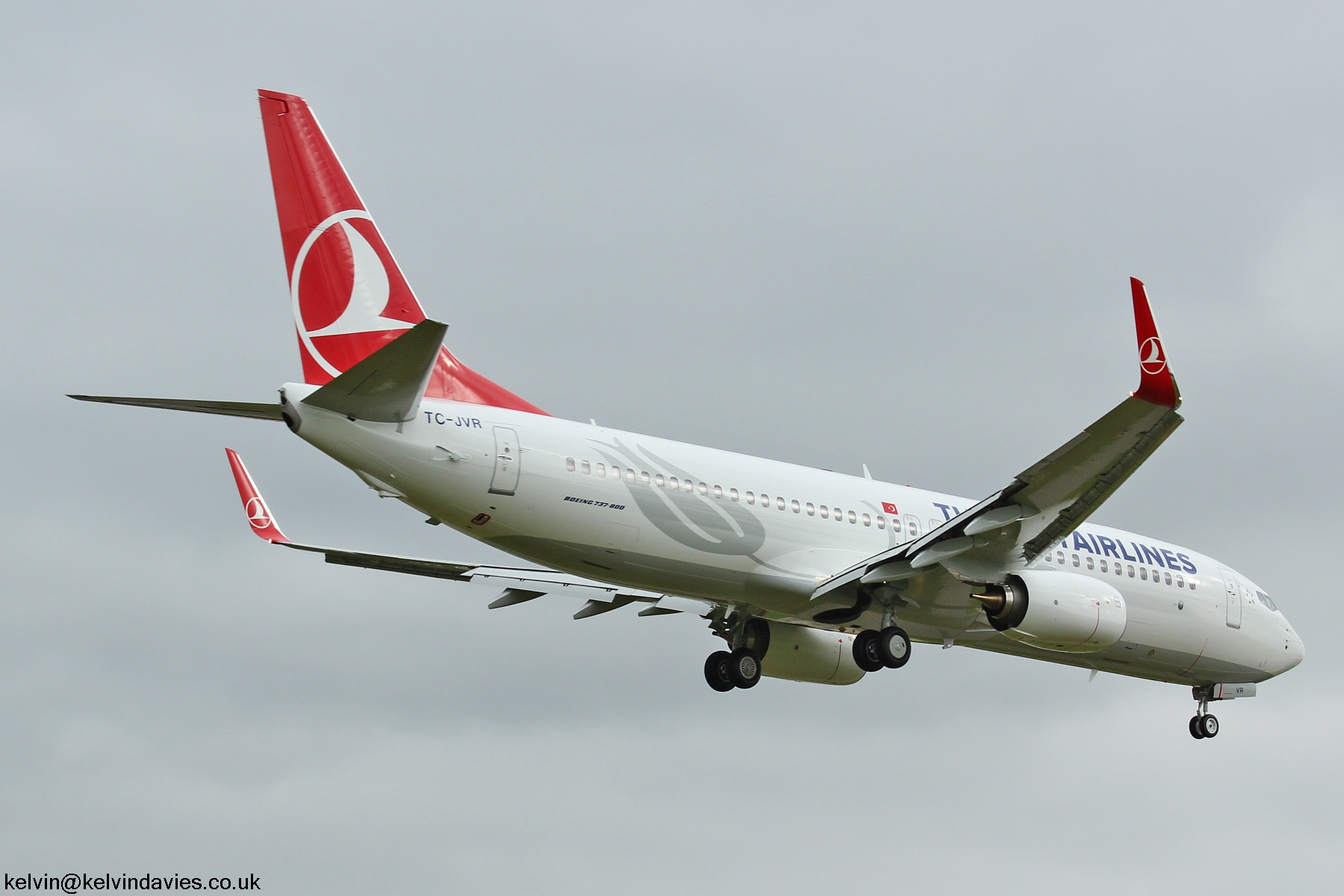 Turkish Airlines 737 TC-JVR