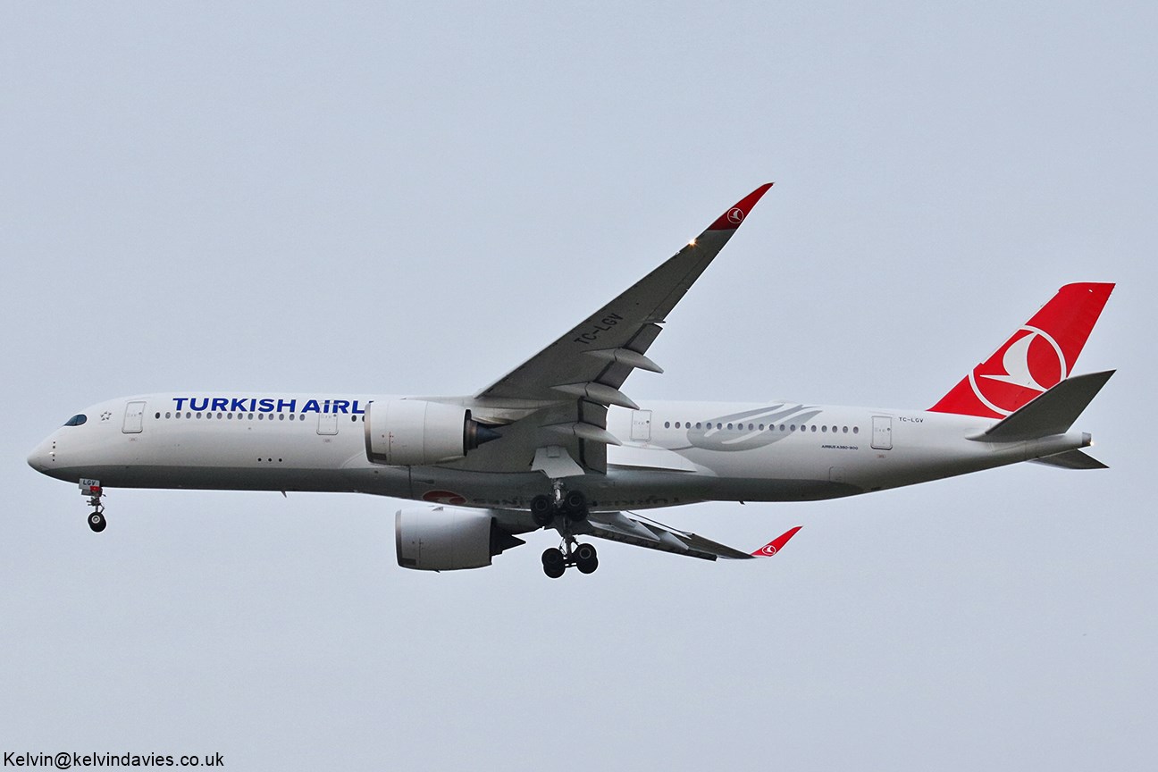 Turkish Airlines A350 TC-LGV
