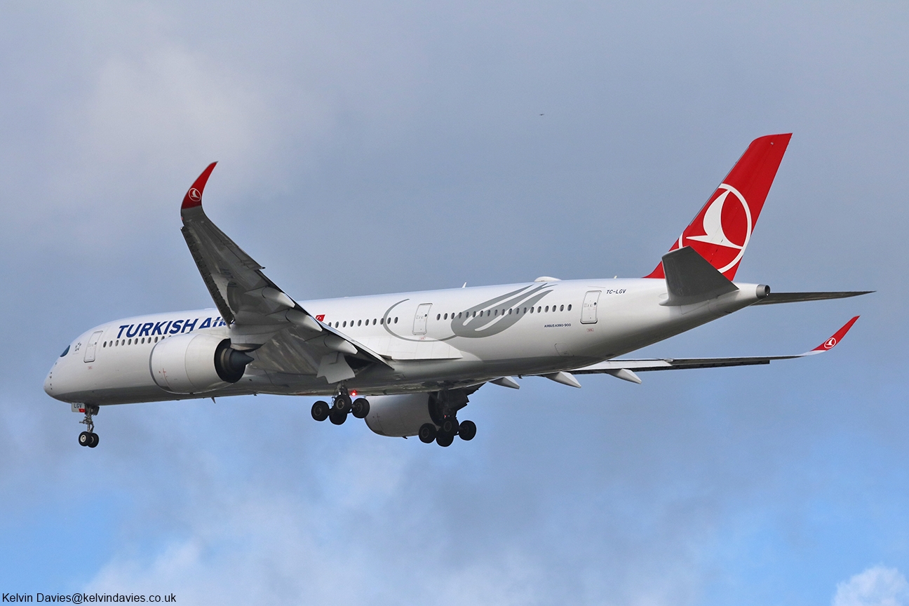 Turkish Airlines A350 TC-LGV