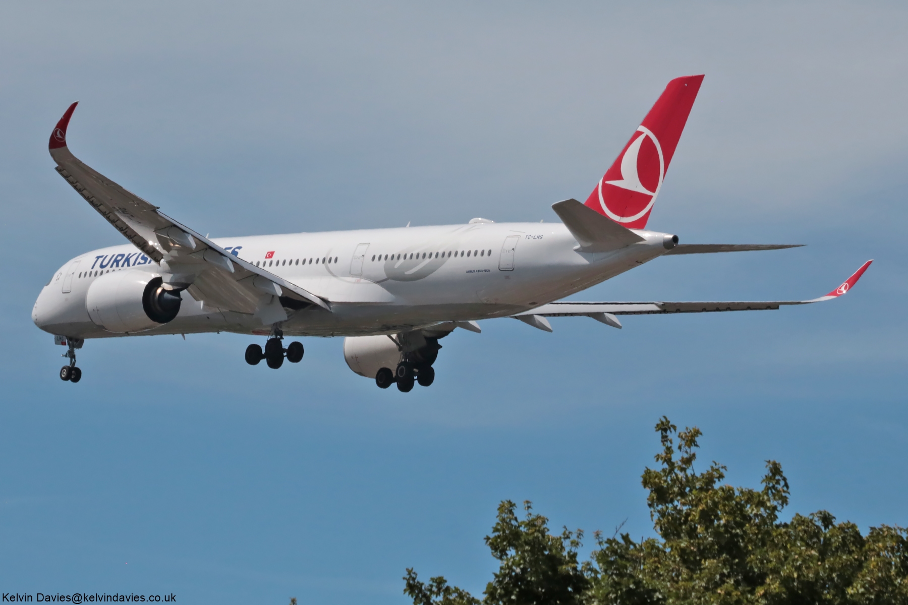 Turkish Airlines A350 TC-LHG