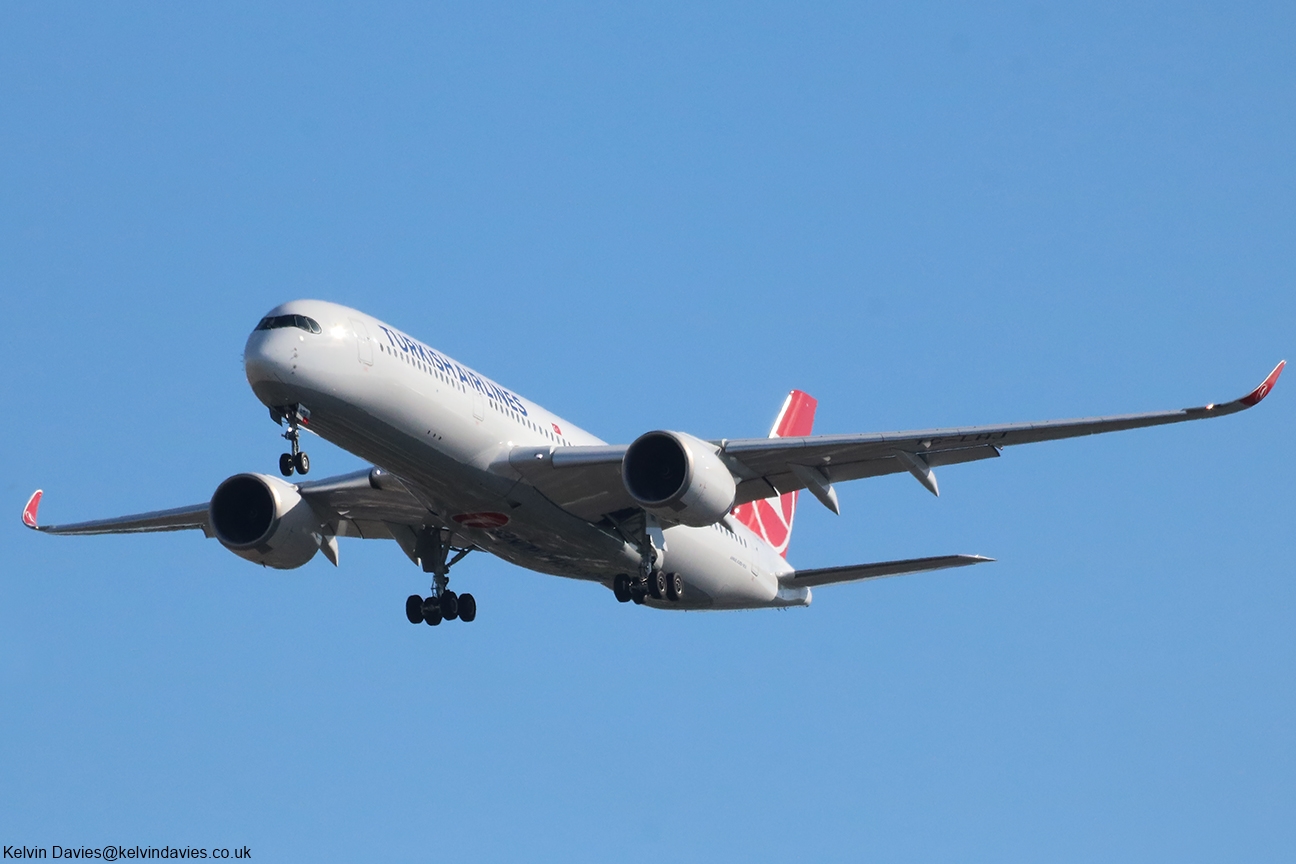 Turkish Airlines A350 TC-LHJ