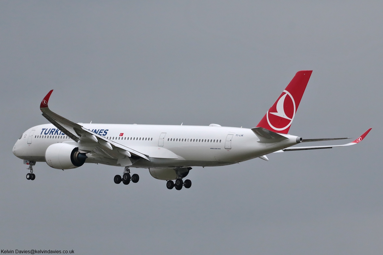 Turkish Airlines A350 TC-LHK