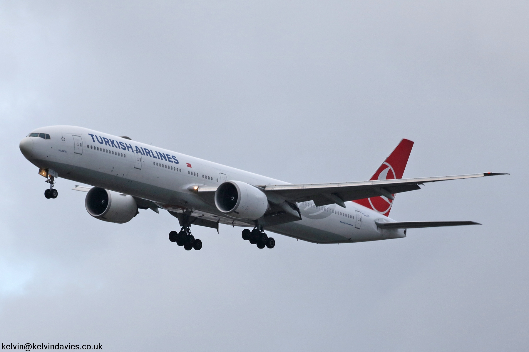 Turkish Airlines 777 TC-LJD