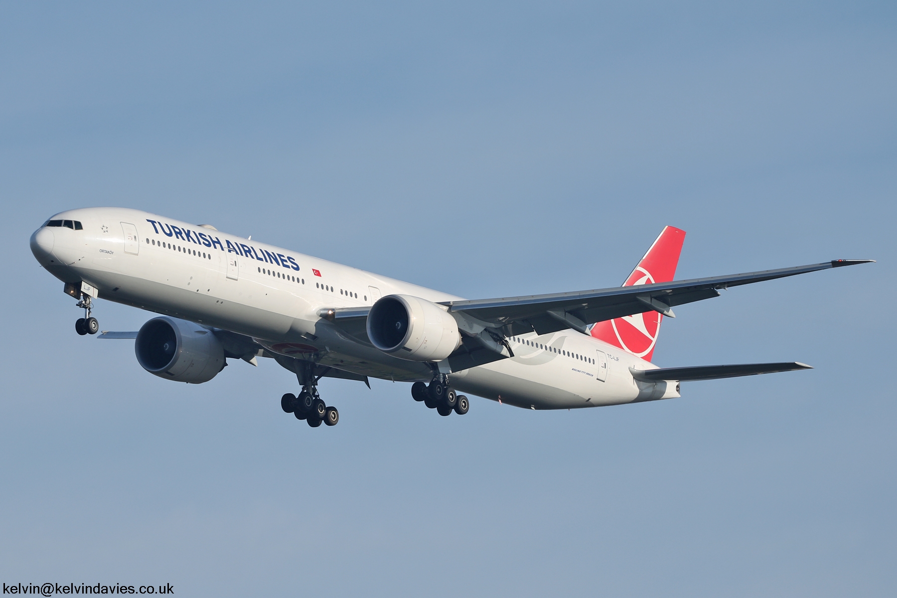 Turkish Airlines 777 TC-LJF