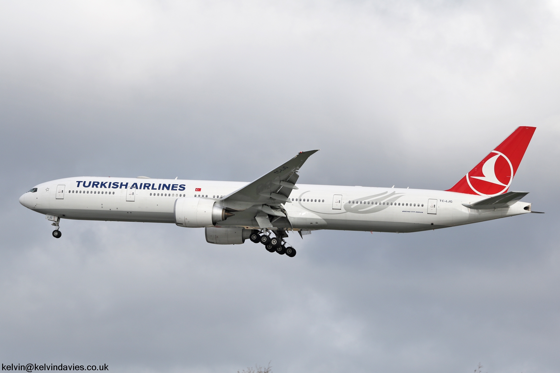 Turkish Airlines 777 TC-LJG