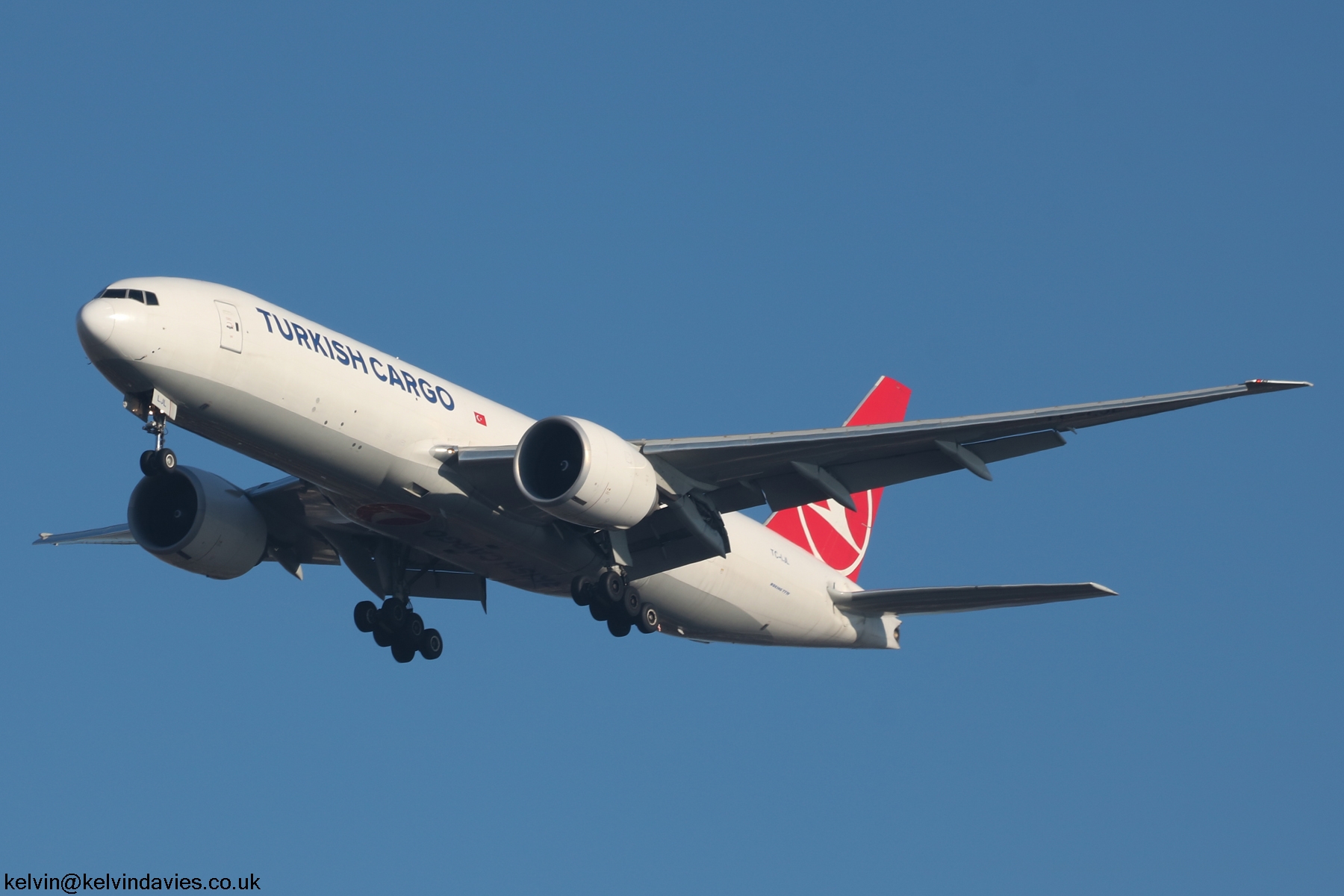 Turkish Airlines Cargo 777 TC-LJL