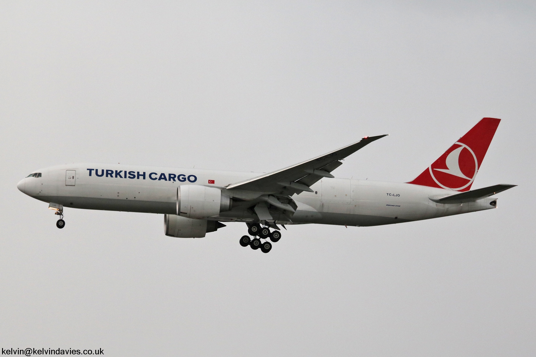 Turkish Airlines 777-F TC-LJO
