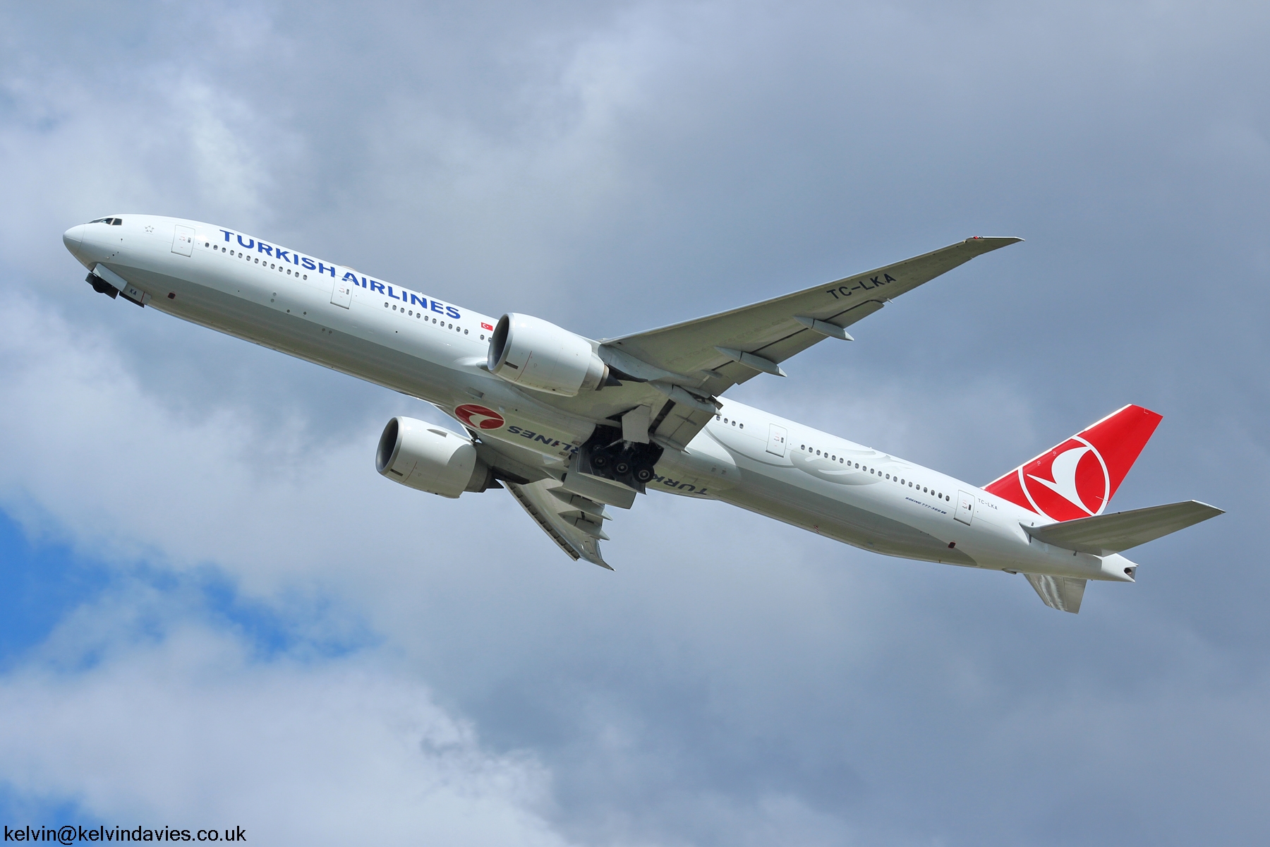 Turkish Airlines 777 TC-LKA