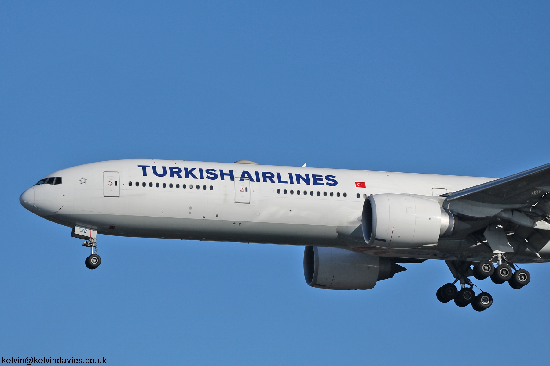 Turkish Airlines 777 TC-LKB