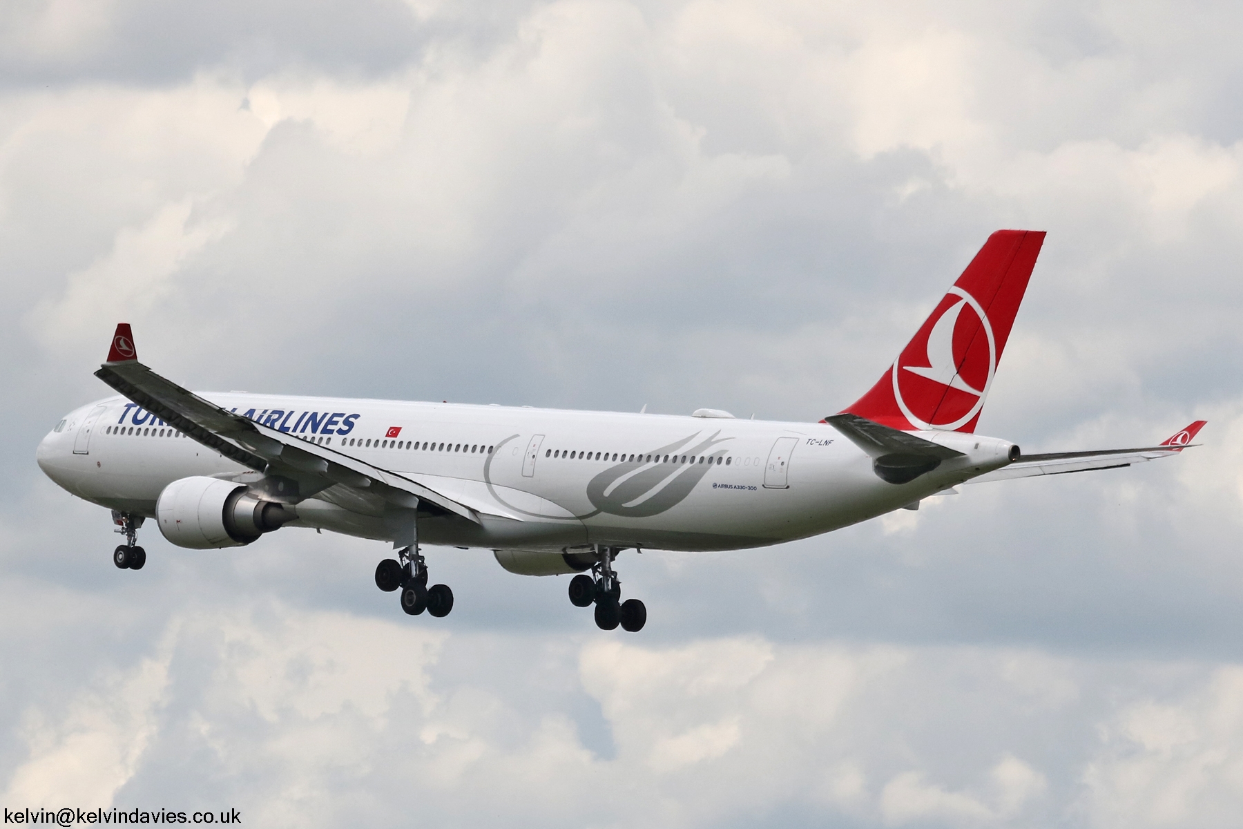 Turkish Airlines A330 TC-LNF