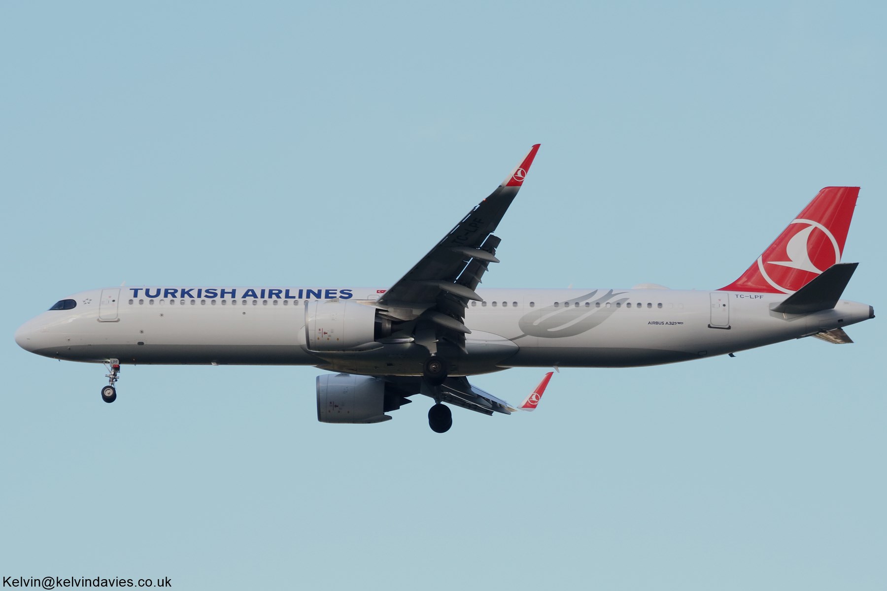 Turkish Airlines A321 NEO TC-LPF