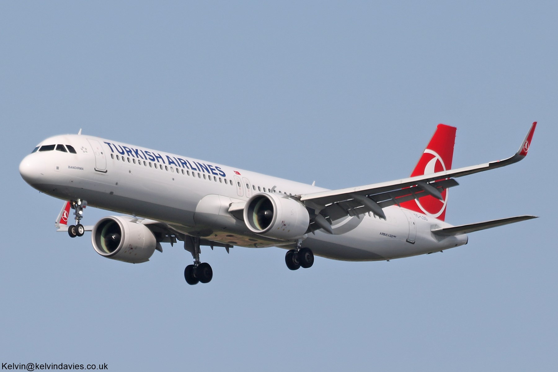 Turkish Airlines A321 NEO TC-LSS