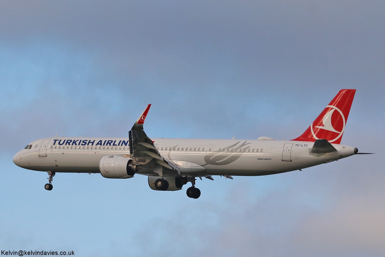 Turkish Airlines A321 NEO TC-LTC