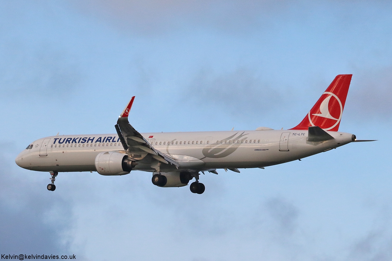 Turkish Airlines A321 NEO TC-LTC