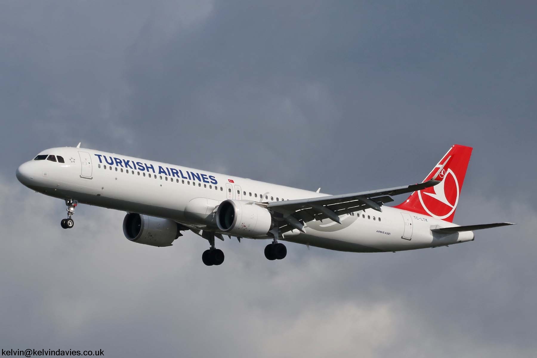 Turkish Airlines A321 TC-LTK