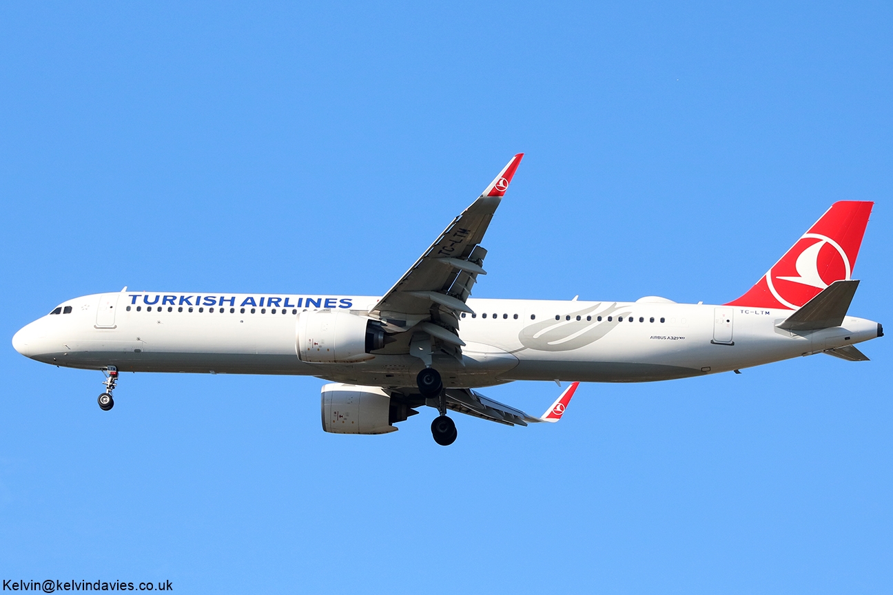 Turkish Airlines A321NEO TC-LTM