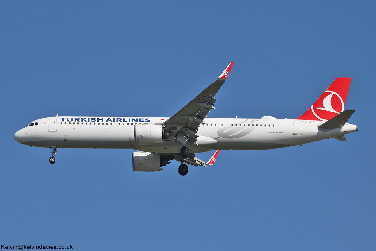 Turkish Airlines A321 NEO TC-LTO