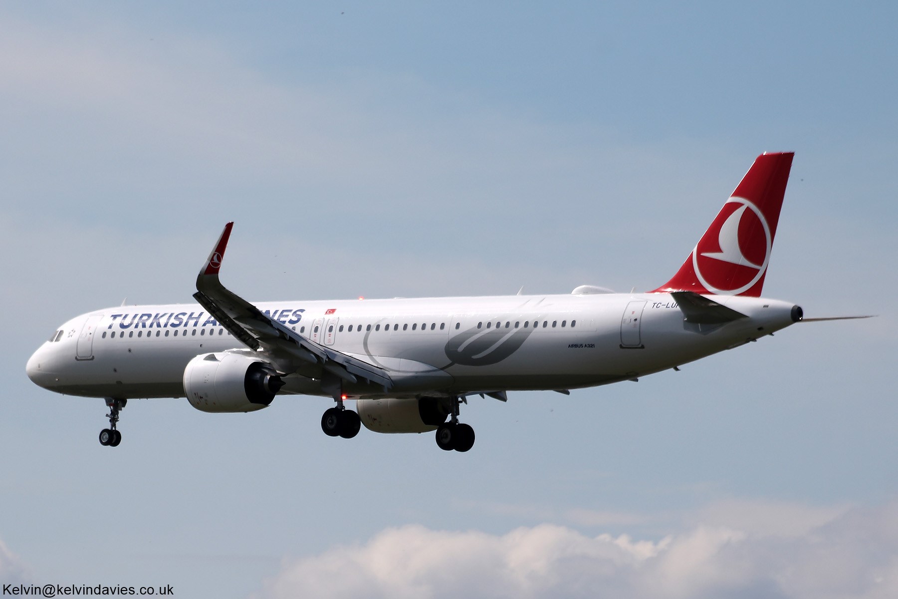 Turkish Airlines A321NXSL TC-LUP
