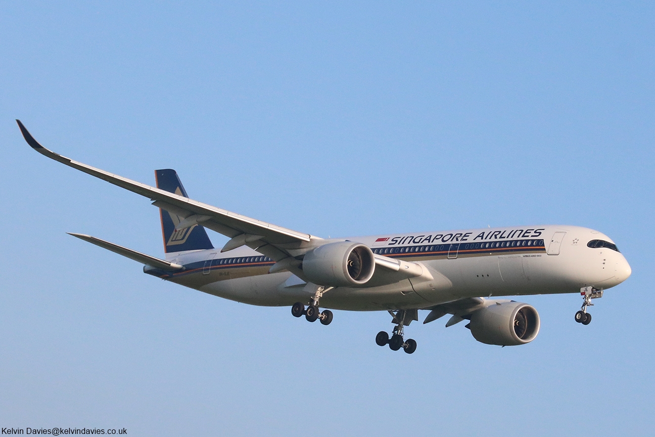 Singapore Airlines A350 9V-SJE