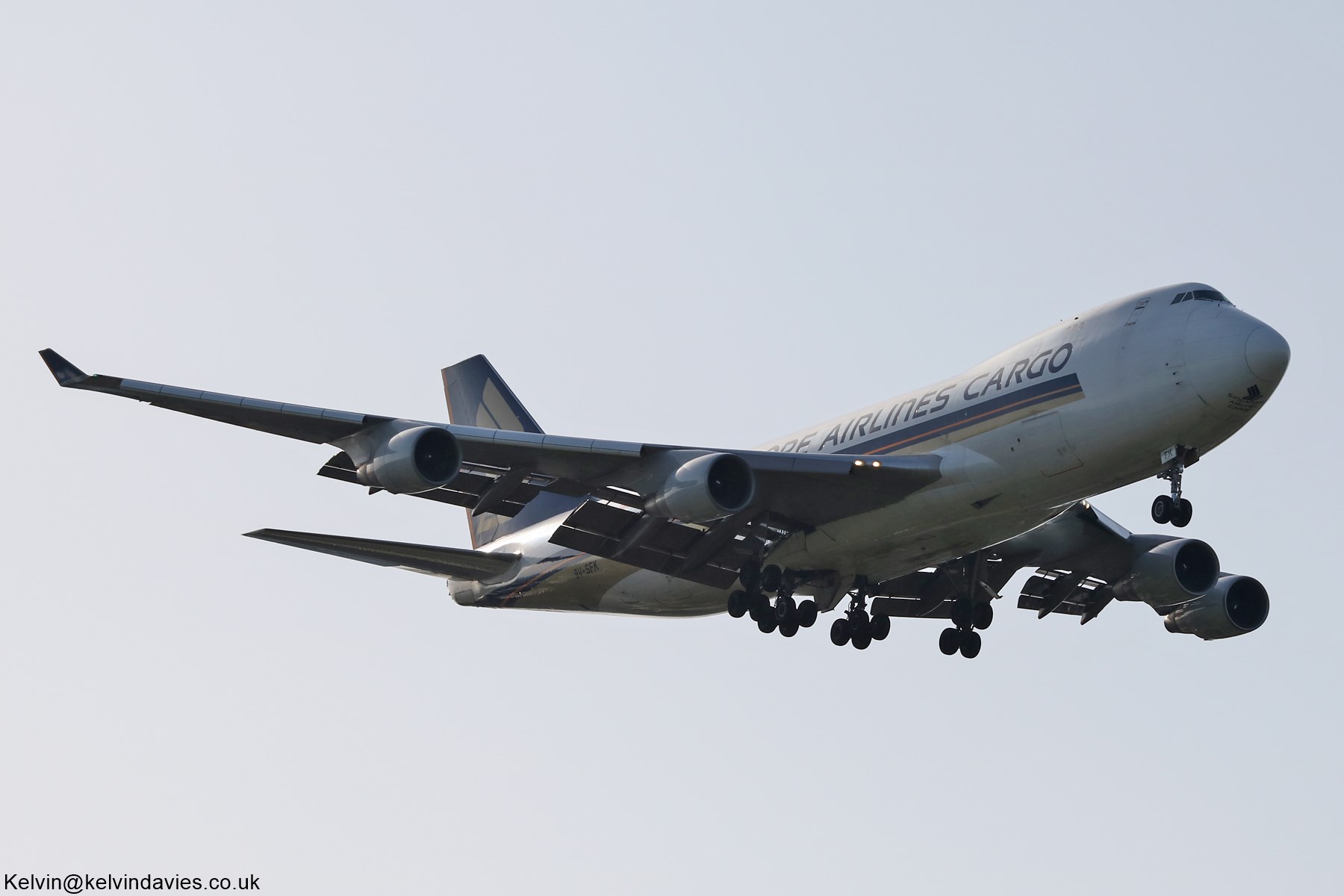 Singapore Airlines 747 9V-SFK