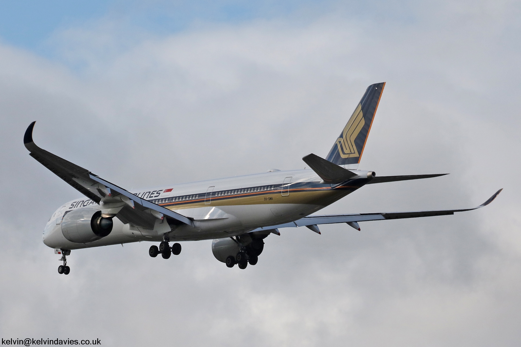 Singapore Airlines A350 9V-SMA