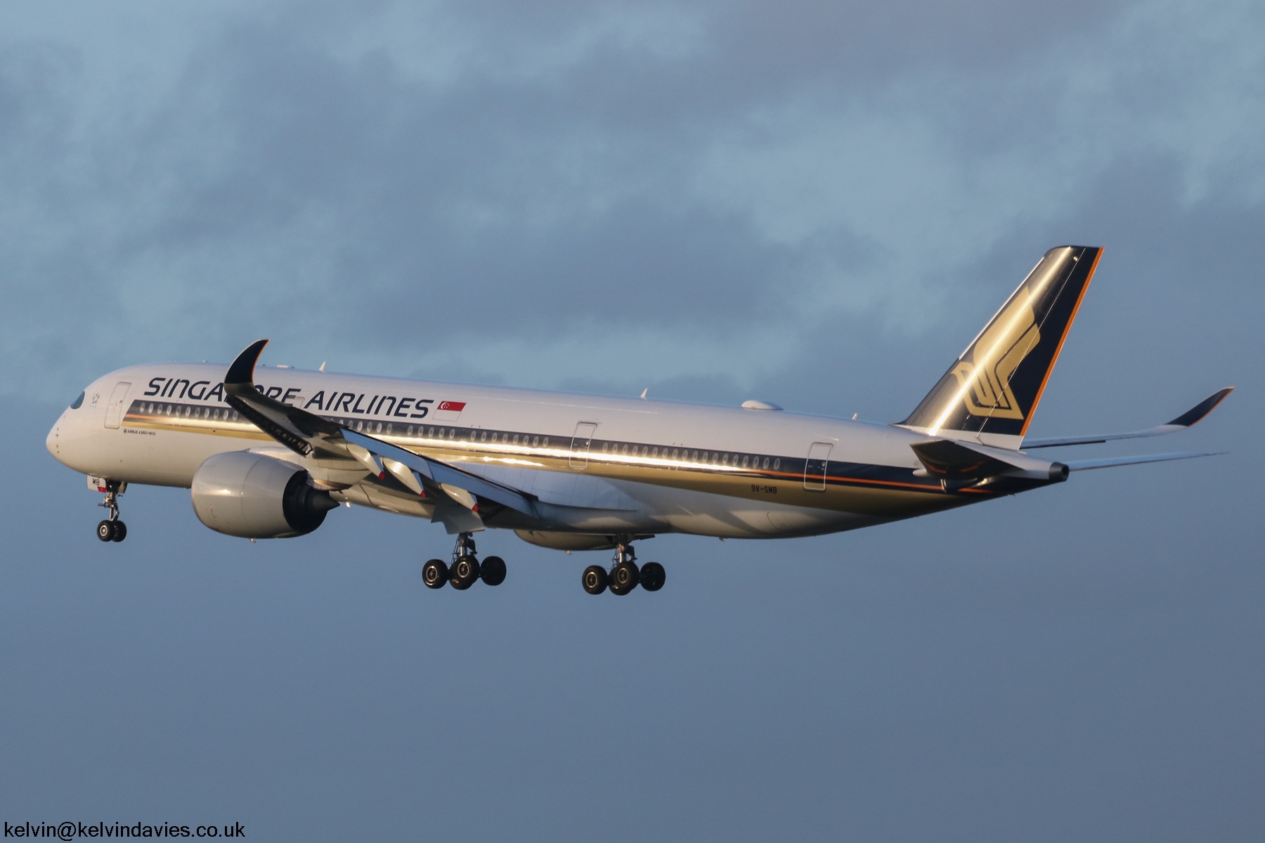 Singapore Airlines A350 9V-SMB