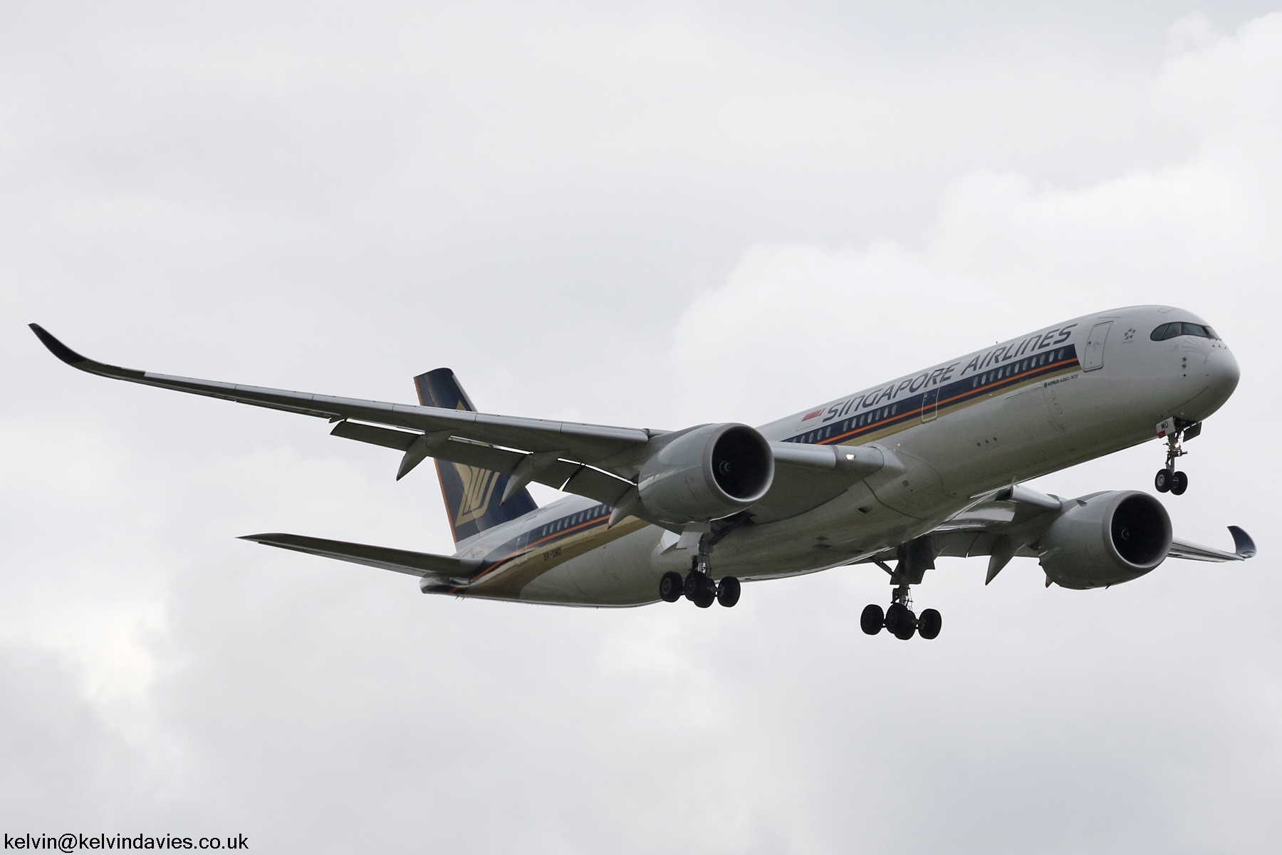 Singapore Airlines A350 9V-SMD