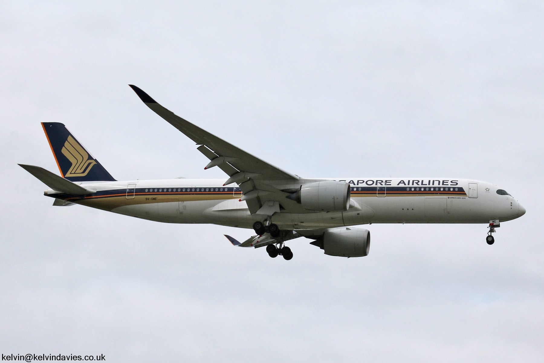 Singapore Airlines A350 9V-SME