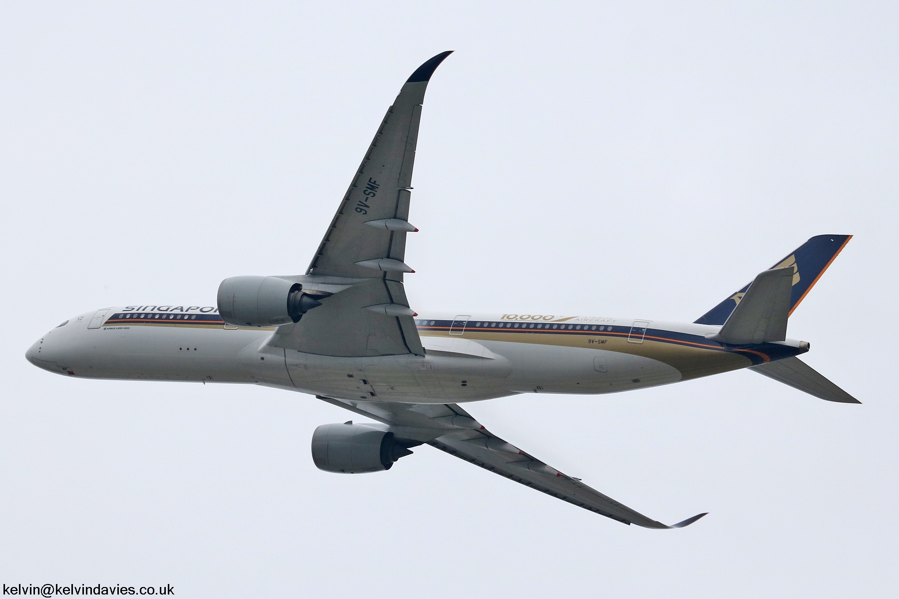 Singapore Airlines A350 9V-SMF