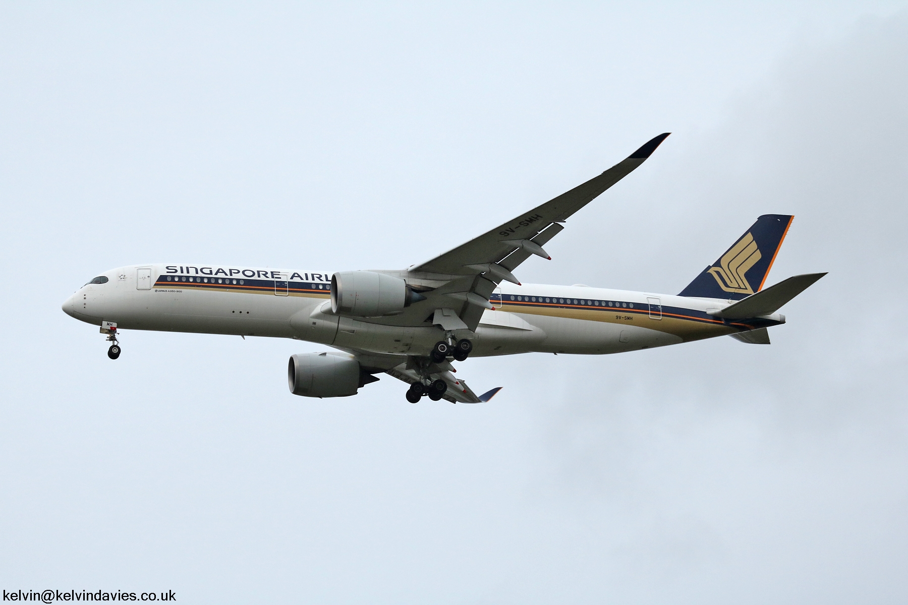 Singapore Airlines A350 9V-SMH